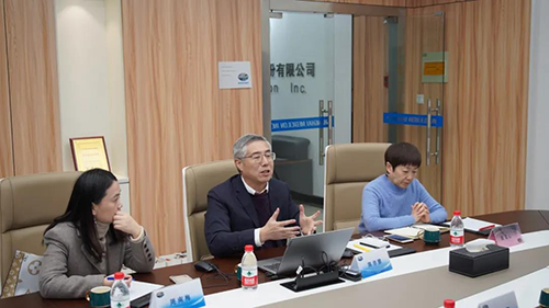 人生就是博生物医药创始人&CEO陈春麟博士，药效部执行主任董文心博士，公司事务部总监周南梅等